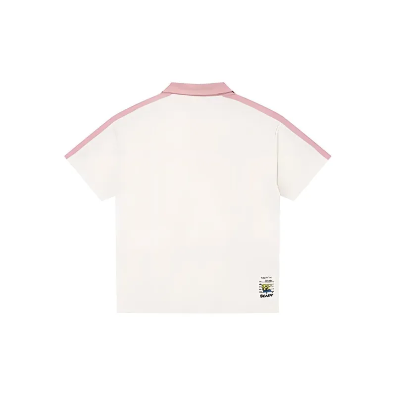 361° x SPONGEBOB SQUAREPANTS T Shirt Unisex Cream White/Premium Powder-1
