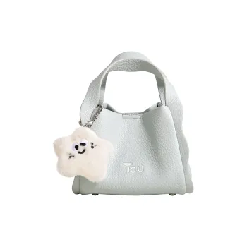 TOUTOU Synthetic Leather Shoulder Bag Regular Women's Mint Blue