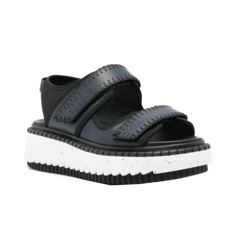 Chloé Lilli Leather Sandals-2