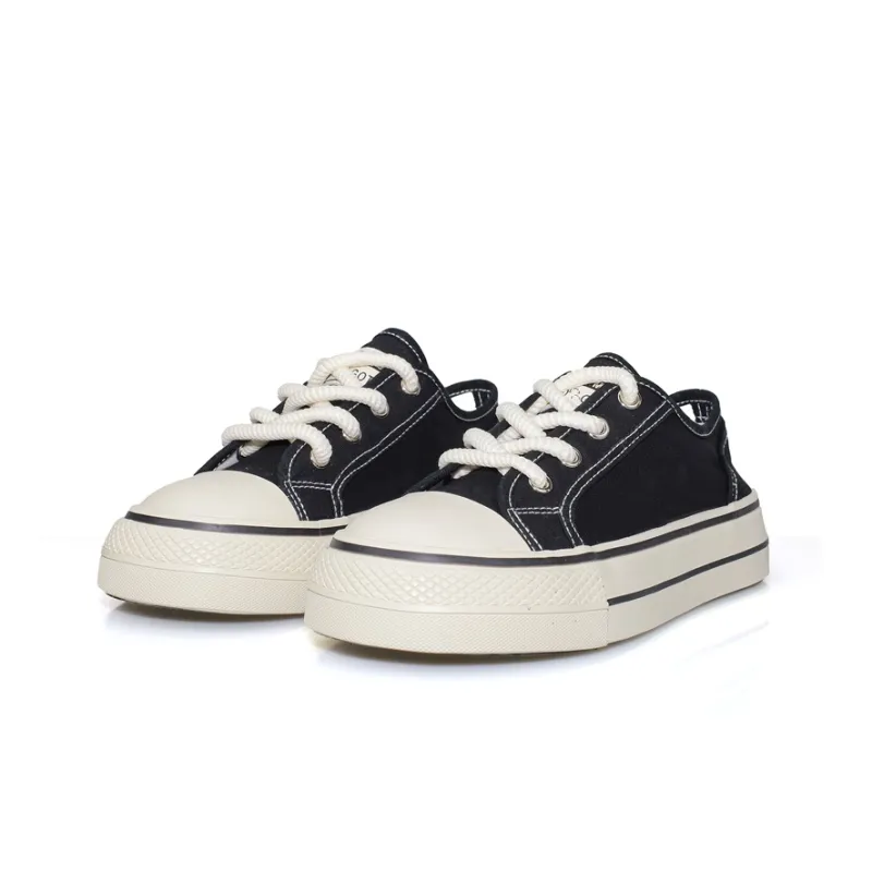 B10CROWN Anti Slip Wear Resistant Low Top Canvas Shoes Women's-5