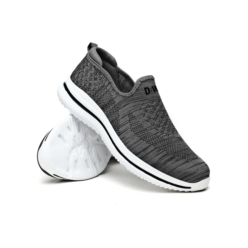 D&W Slip Resistant, Abrasion Resistant, Breathable Low Top Running Shoes Unisex-12