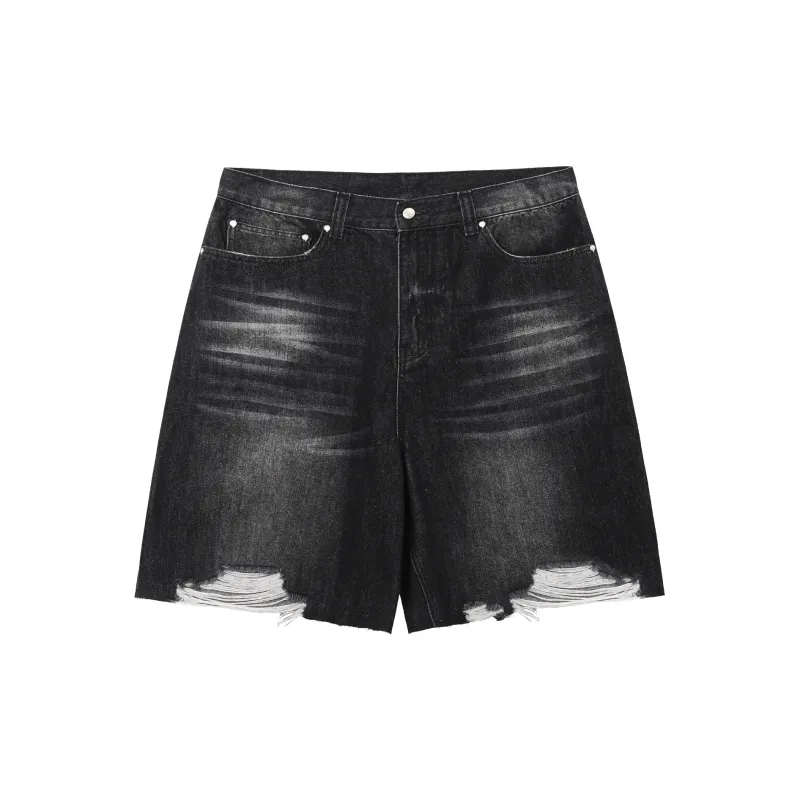 BIPOLAR Denim Shorts Unisex-1