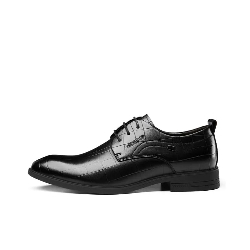MEXICAN Dress Shoes Men's Black-0