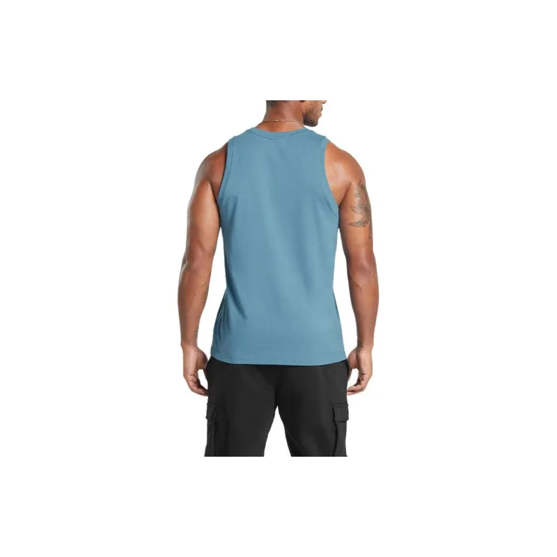GYMSHARK CREST TANK Top Men's Faded Blue-1