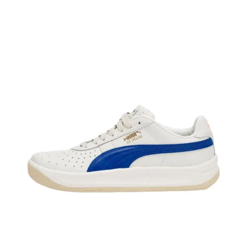 PUMA GV Special Durable Breathable Low-Top Skateboard Shoes Unisex White Blue