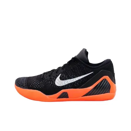 Nike Basketball Shoes Unisex Low-Top Black/Orange