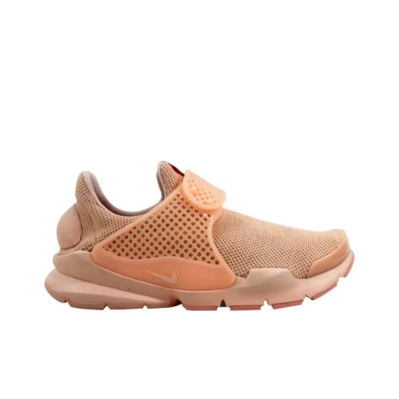 Nike Sock Dart Cushioning Breathable Quick Dry Low Top Running Shoes Men's Orange-1