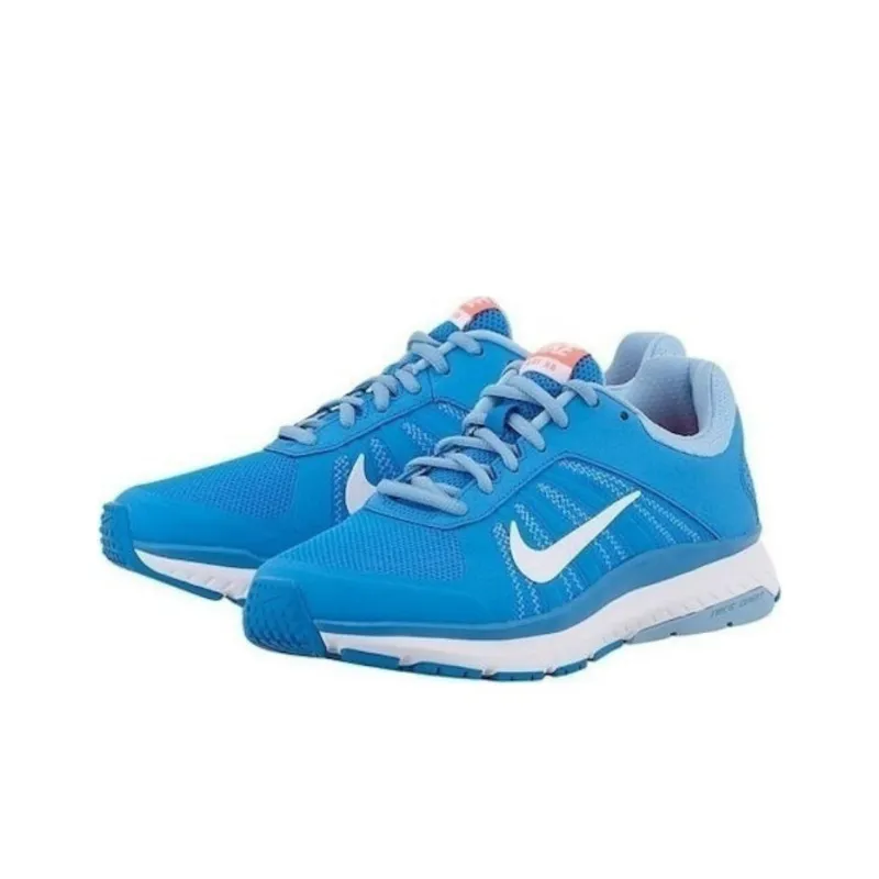 Nike Dart 12 Blue Glow White Blcp Bright Mango Women's-3