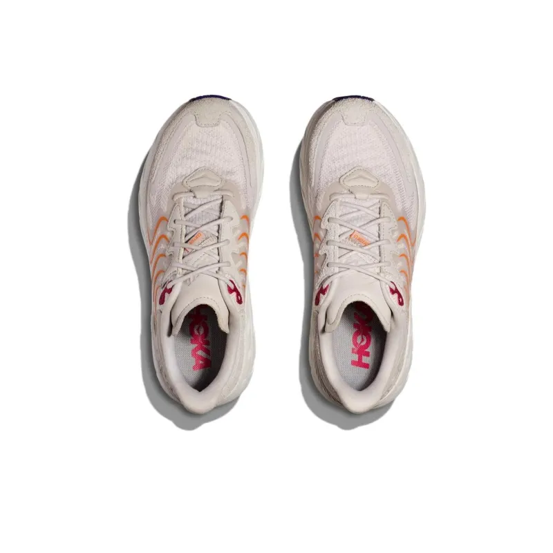 HOKA ONE ONE Vibrant Bloom Clifton Ls 'Grey'-3