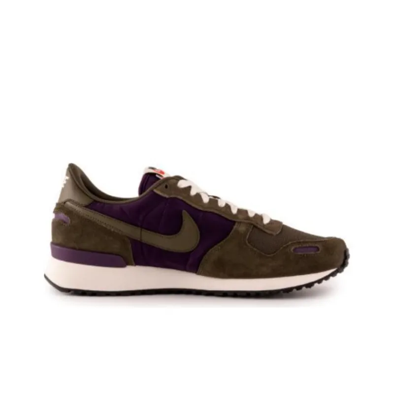 Nike Air Vorte Grand Purple Slip-Resistant Low-Top Casual Shoes Unisex Green Purple-1