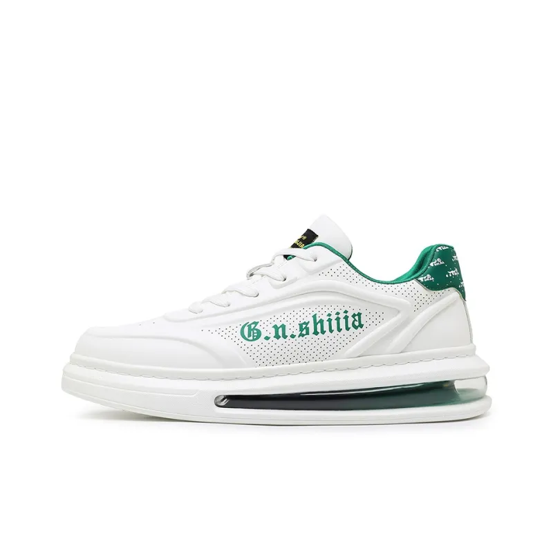 G.N.SHIJIA Lightweight Height Increasing Low Top Skateboard Shoes Men's-0