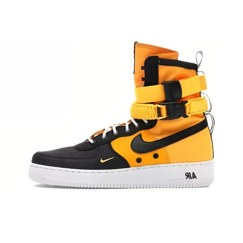 Nike SF Air Force 1 High Laser Orange Scar Black Brown US W 13