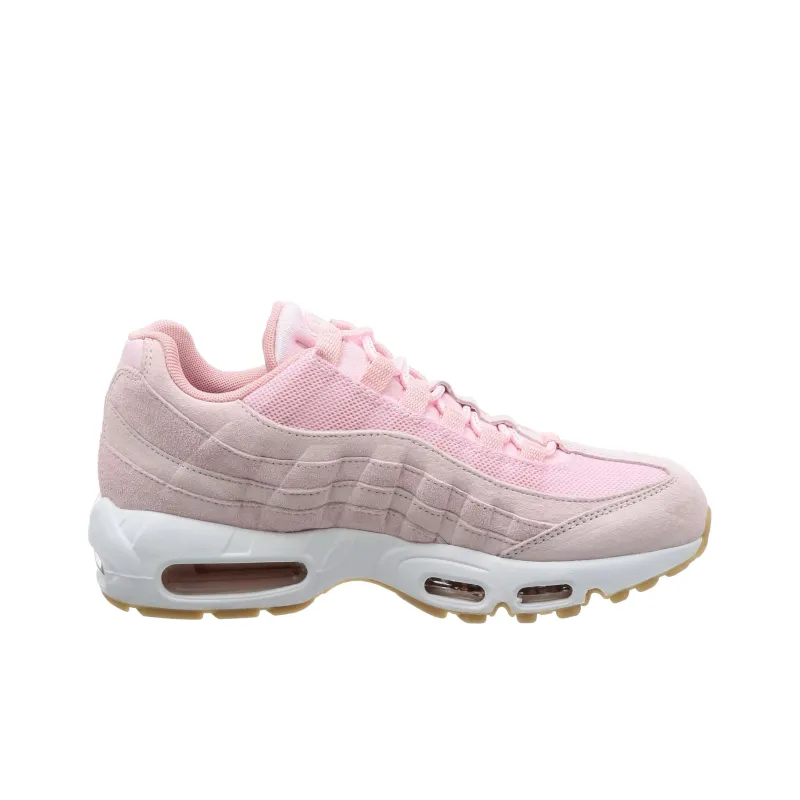 Nike Air Max 95 Anti-Slip Wear-Resistant Low-Top Running Shoes Unisex Pink-1