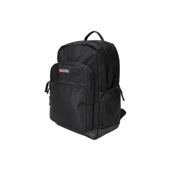 SWISS MILITARY Nylon Backpack Tubas Unisex Black