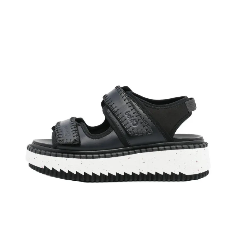 Chloé Lilli Leather Sandals-0