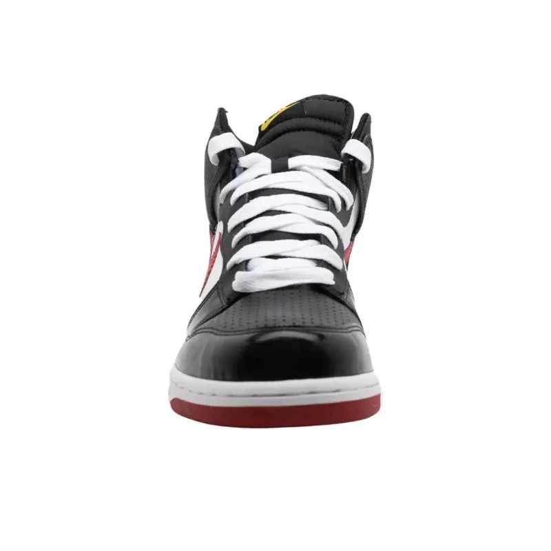 Nike Dunk High Patent Toe Bred-3