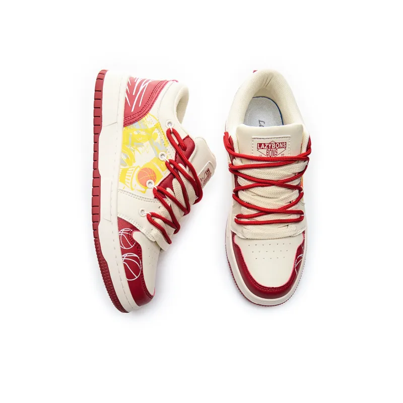 LAZY BONS Low Top Skateboard Shoes Unisex-18