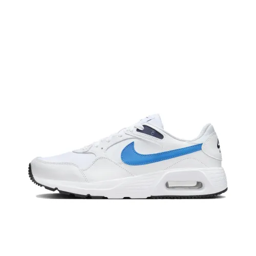 Nike Air Max SC Running Shoes Men Low-Top White/Blue