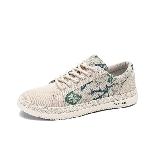 PLAY COBBLER Anti Slip And Wear Resistant Breathable Low Top Canvas Shoes Men's