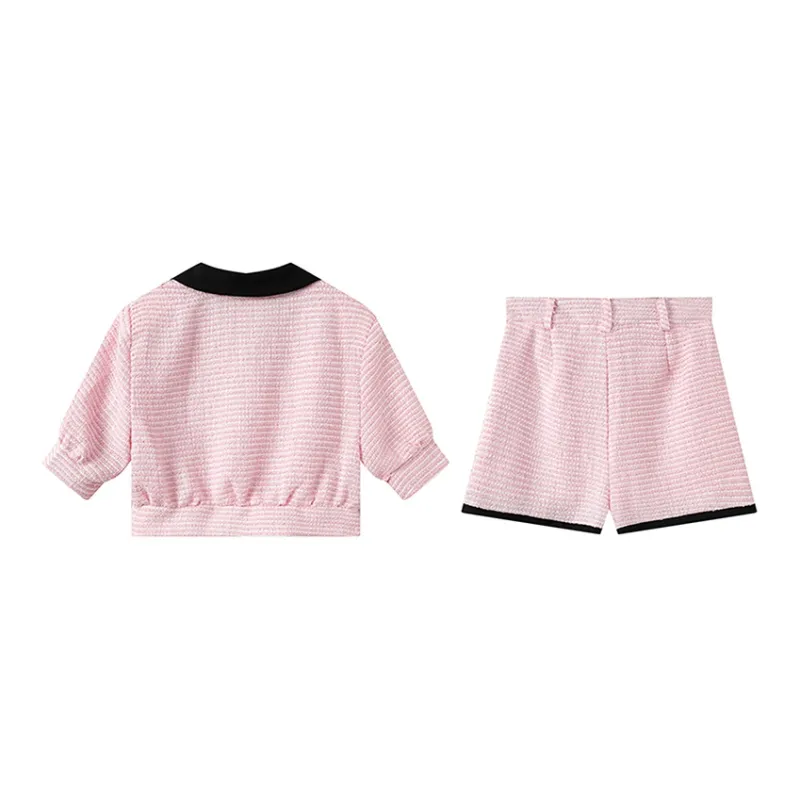Adeworn Casual Suit Women's Pink-1