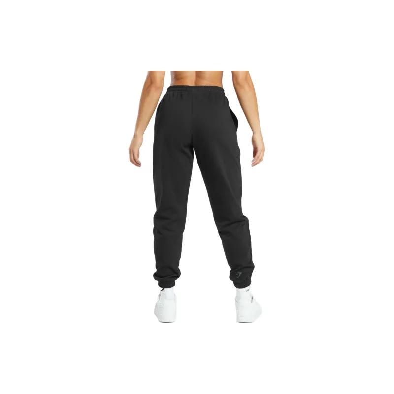 GYMSHARK WEIGHTLIFTING CLUB JOGGERS Knitted Sports Pants Women's Black-1