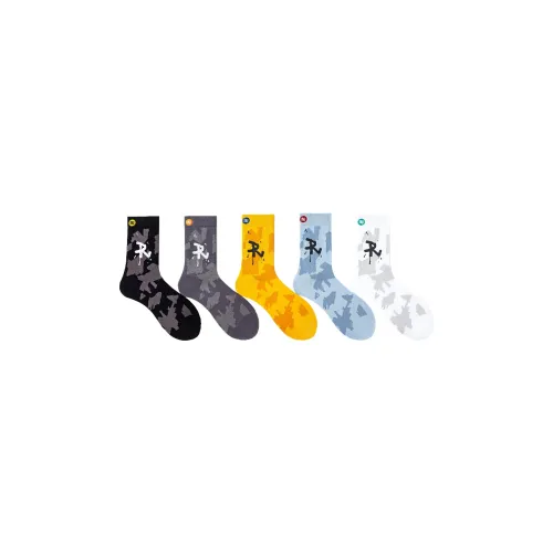 HANADASOX Men Mid-Calf Socks