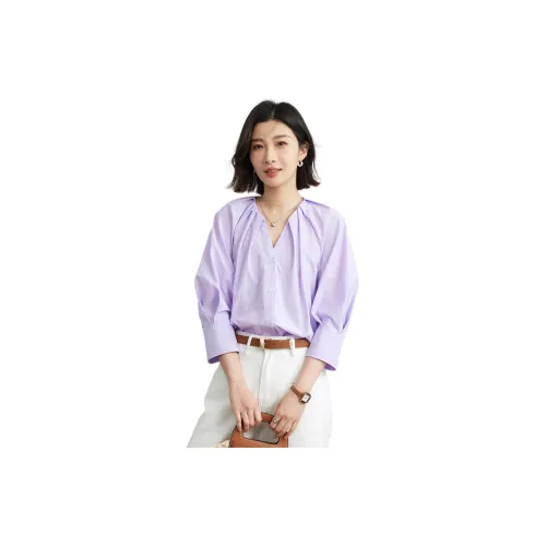 Fog Shirts Women's Purple