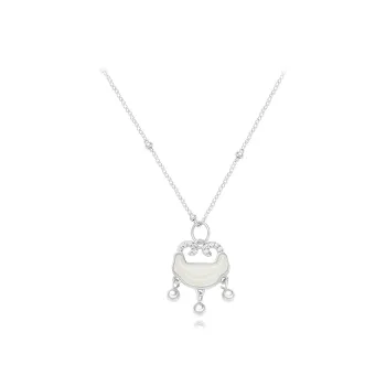Muyan Chalcedony Necklaces Women's