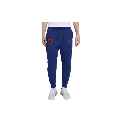 Nike Knitted Sweatpants Men Dark Royal Blue