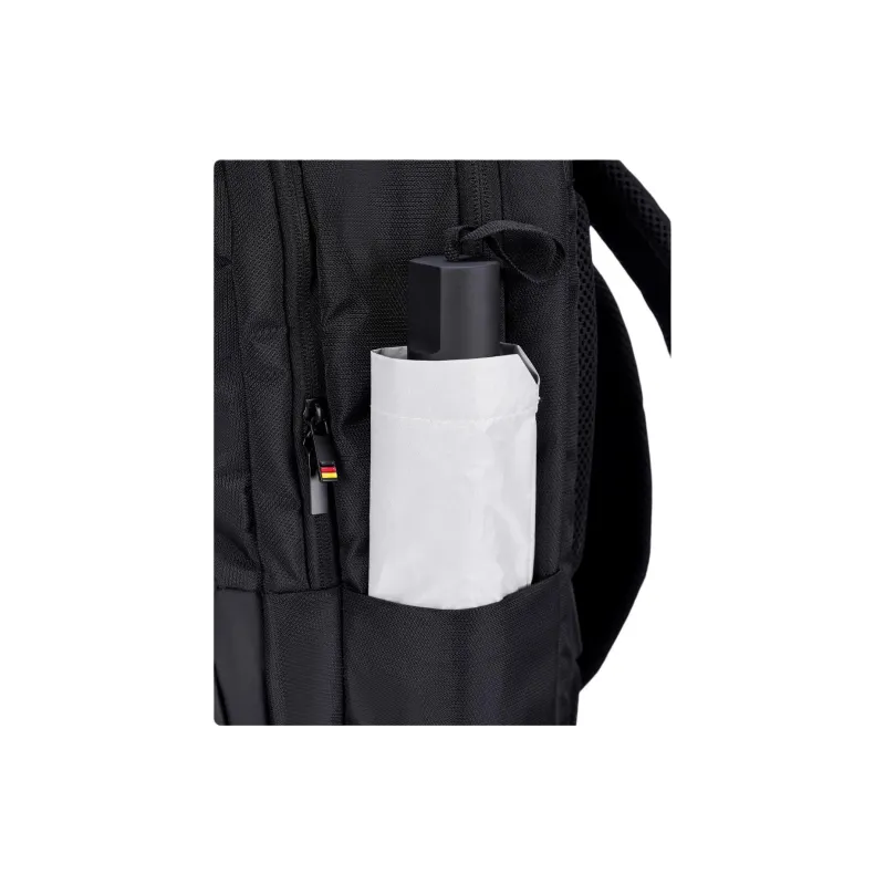 SWISS MILITARY PU Backpack Tubas Unisex Black-4