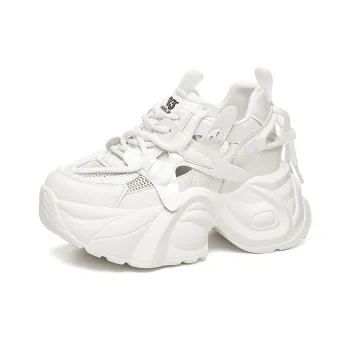 Golden Silk Rabbit Chunky Sneakers Women's