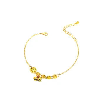 CHIEMOT Titanium Steel Anklet Women's