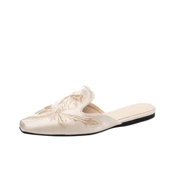 PWPJ Odor-Resistant Abrasion-Resistant Slip-Resistant Wrap-toe Slippers Women's