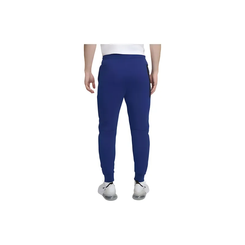 Nike Netherlands Tech Fleece Knitted Sports Pants Men's Dark Royal Blue-1