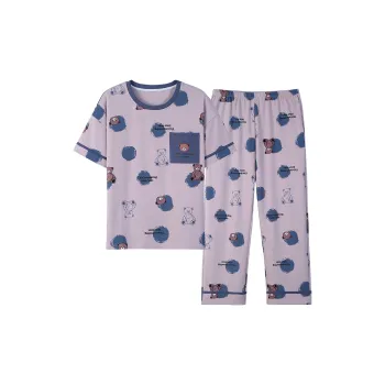 MADALLO Pajama Set Women's Light Lavender