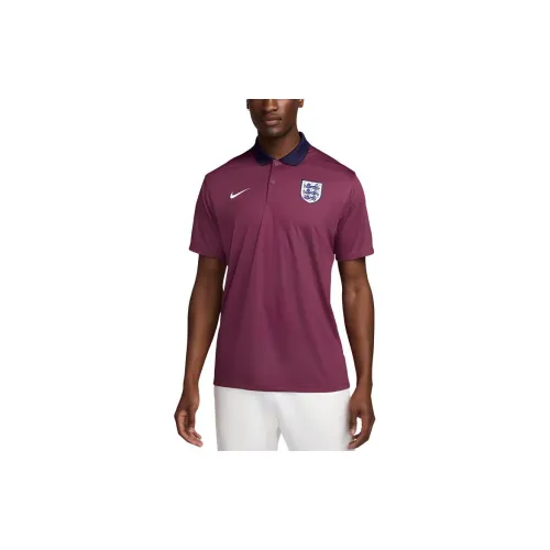 Nike Soccer Jerseys Men Red Wood Color