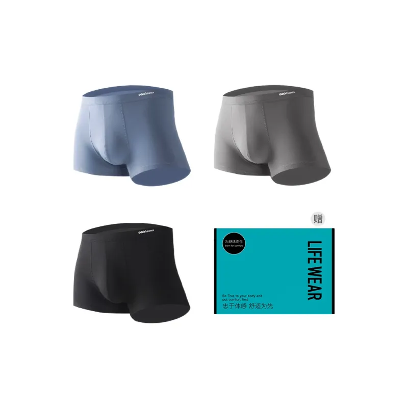 H YXIANG Underpants Men's 3 Pack-2
