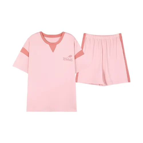 The Story Of The Flower Season Pajama Set Women's Pink