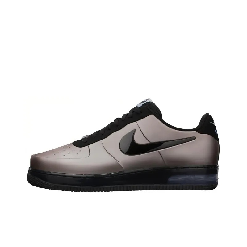 Nike Air Force 1 Foamposite Pro Low Qs 'Grey Black'-0