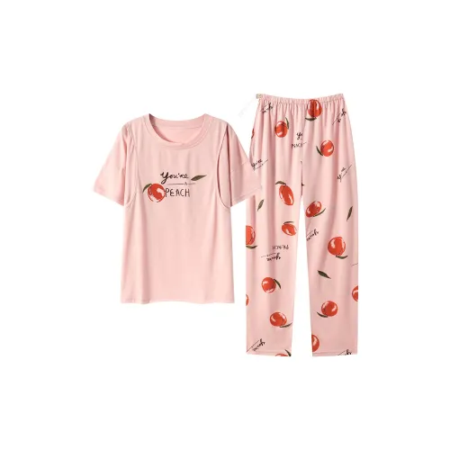 GOSO Pajama Set Women's Pink Shades