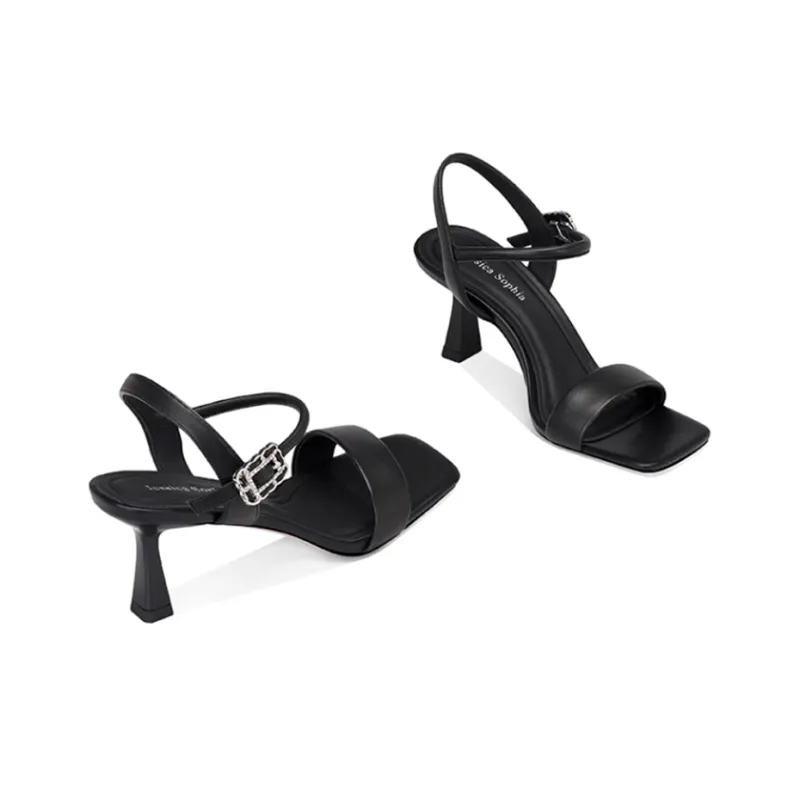 JESSICA SOPHIA Strap Sandals 6cm Women's-1