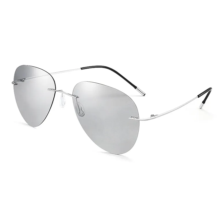 Morakot Β Titanium Aviator Sunglasses Men's-3