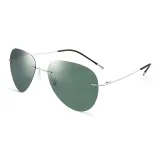 Silver Frame with Jasper Lens