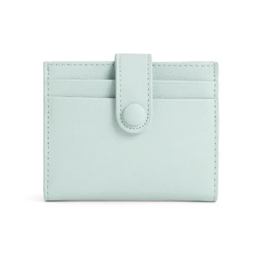 CHARLES&KEITH PU/fabric Clutch Mini Women's Beige/Sage Green Gray Green/Chocolate