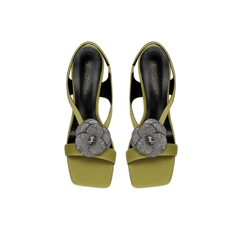 JESSICA SOPHIA Strap Sandals 6.5cm Women's-5