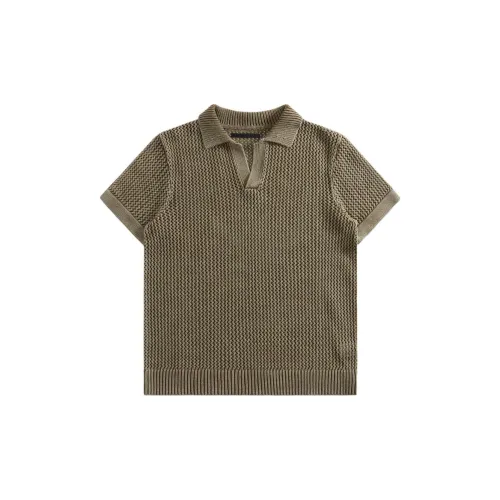 KITH Polo Shirts Men Olive