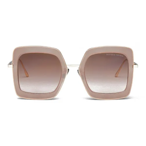Bottega Veneta Acetate Square Sunglasses Women's Pink