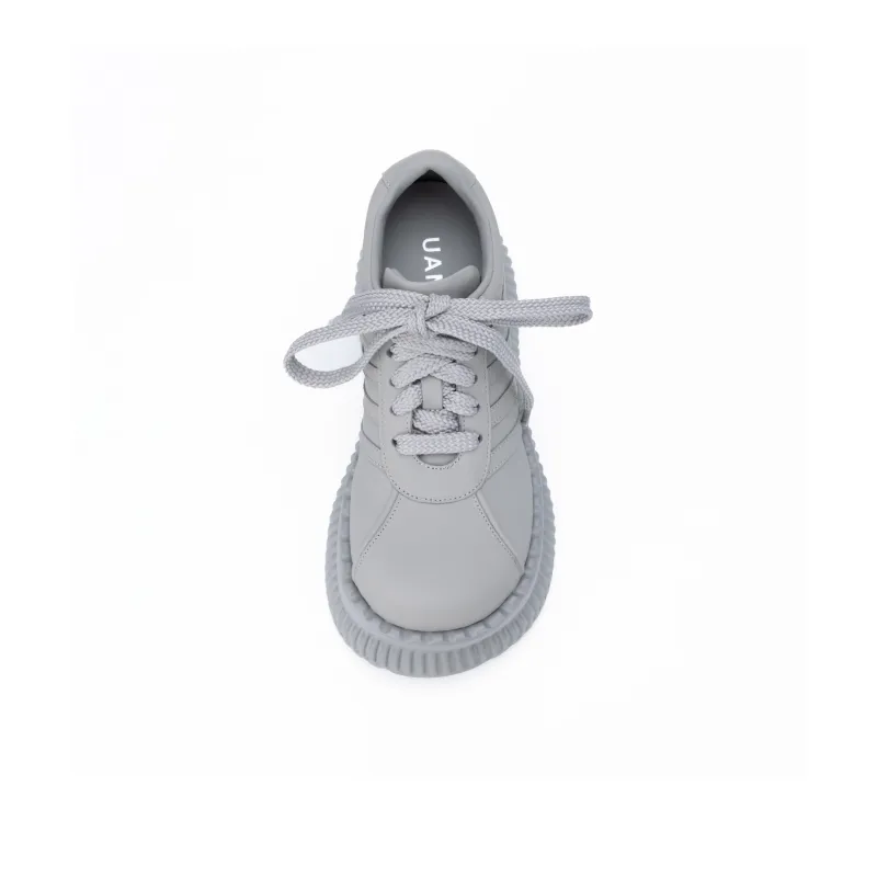 UanDi Cushioning, Slip Resistant, Abrasion Resistant, Lightweight, Height Increasing Low Top Casual Shoes Women's-5