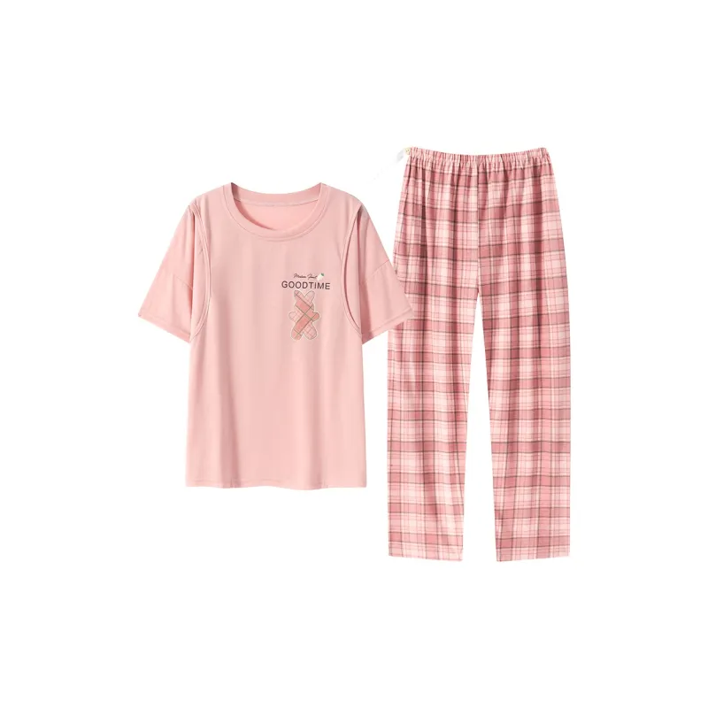GOSO Pajama Set Women's Red Shades-0