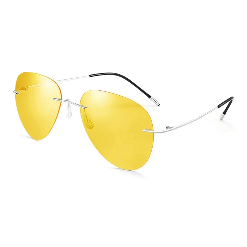 Morakot Β Titanium Aviator Sunglasses Men's-1
